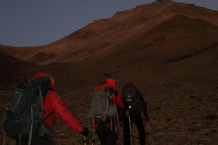 guia de montaña leoncito