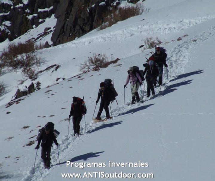 Trekking con raquetas