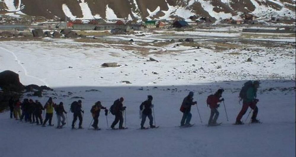 Trekking con raquetas