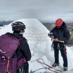 Huayna Potosí y Curso de Hielo
