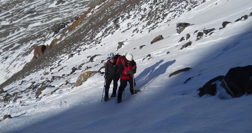 Stepanek y Adolfo Calle. Dos montañas en una misma expedición