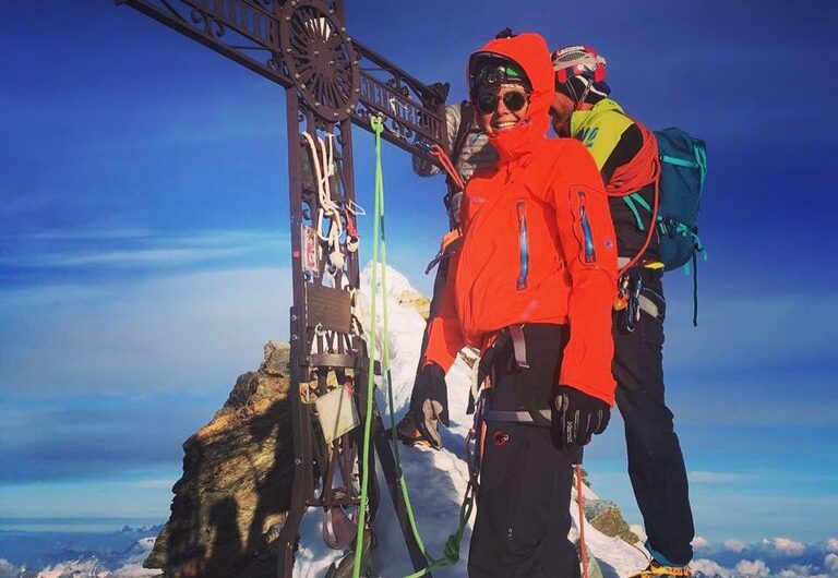 Matterhorn. Límite entre Suiza e Italia