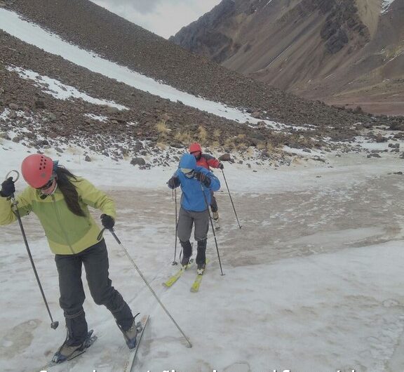 curso invernal y esquí de travesía