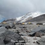 Ojos del Salado en marzo