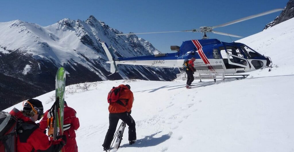 Heliski en los Andes