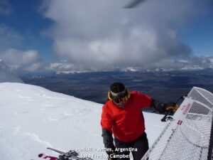 heliski en los Andes