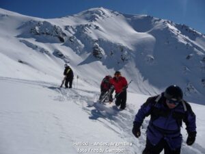 Heliski en los andes