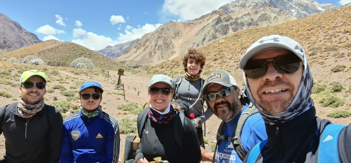 Trakking familiar en Aconcagua