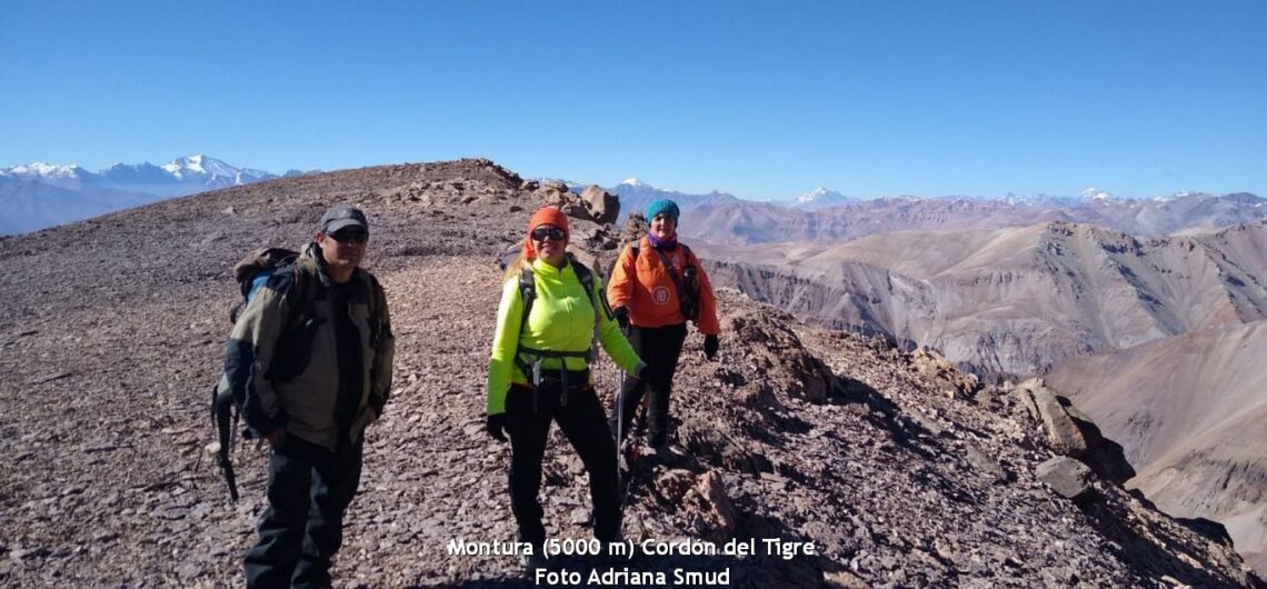 cerro Montura en Cordón del Tigre