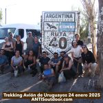 Trekking al avión uruguayos