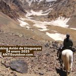 Trekking al avión uruguayos