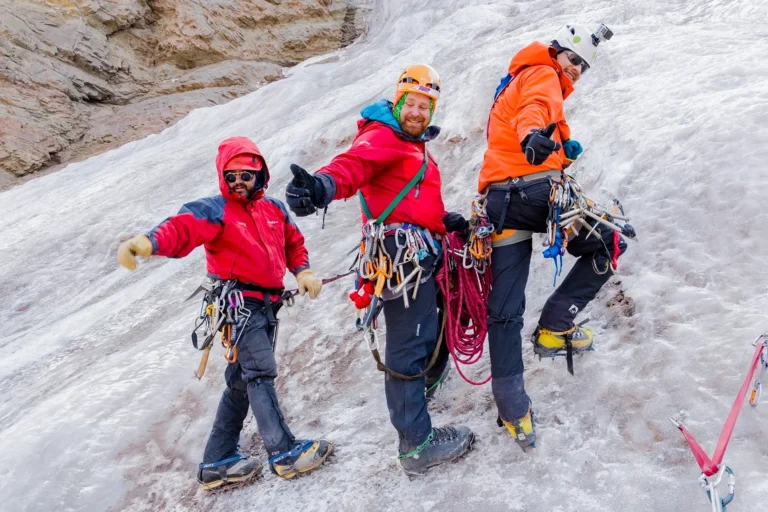 Curso de escalada en hielo