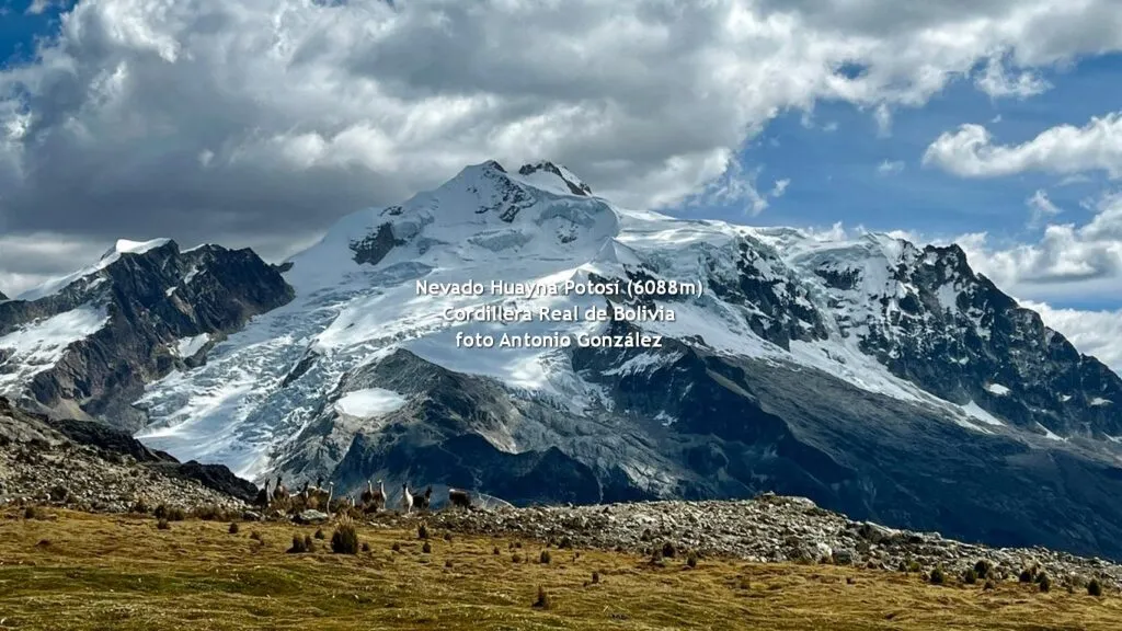 Panoramica del Huayna Potosi