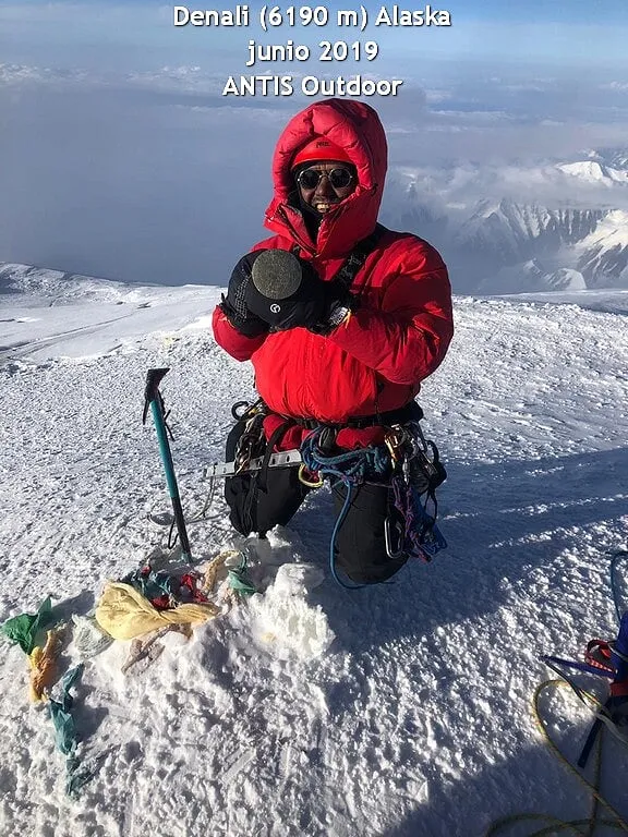 guia en la cumbre del denali