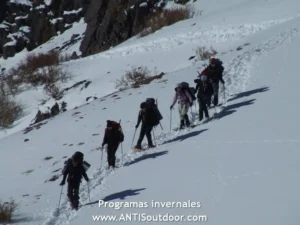 Curso de montañismo invernal